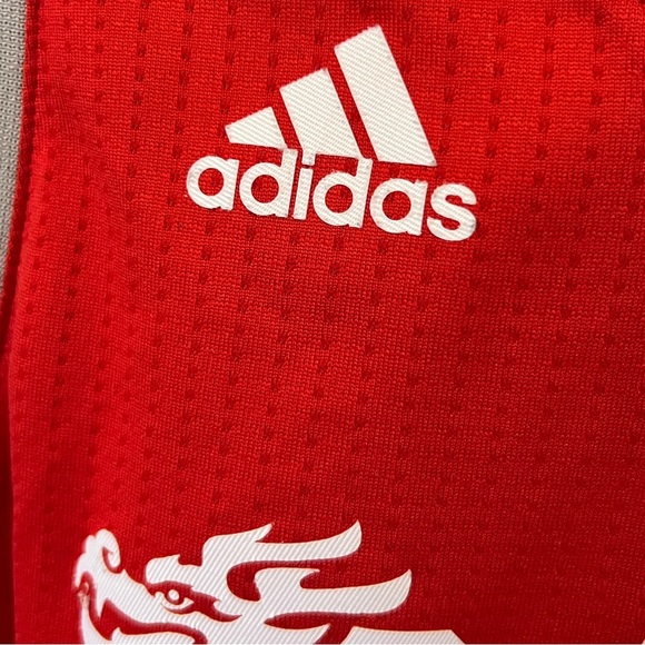 Adidas NBA Raptors #00 Jersey | Red | Large - Picture 4 of 7